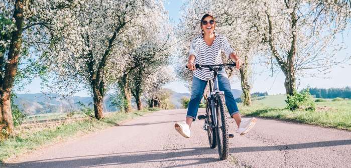 Bikegesund: Fahrradfahren gegen Stress und Krankheit ( Foto: Adobe Stock-Soloviova Liudmyla )